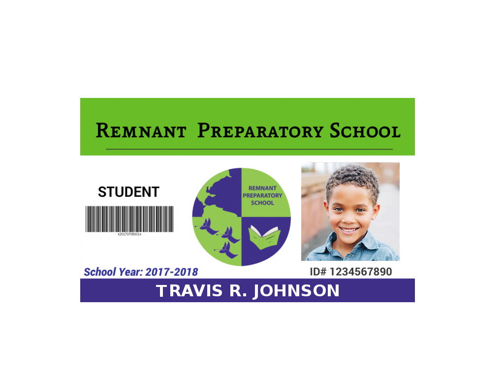 Student ID of Remnant Preparatory School-Online Homeschool Programs